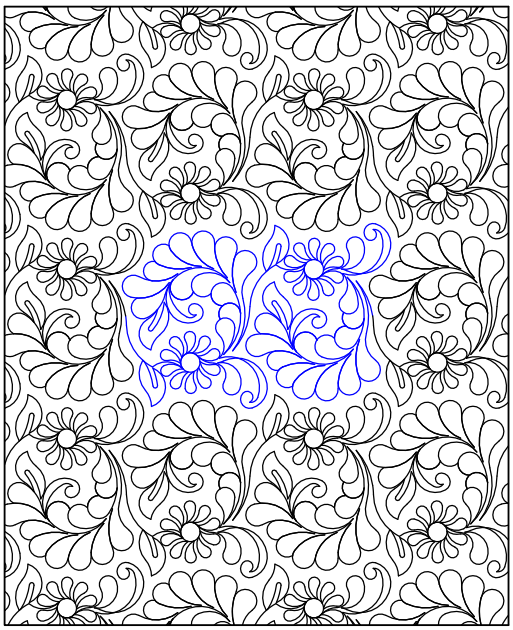 Daisy Feathers Longarm E2E
