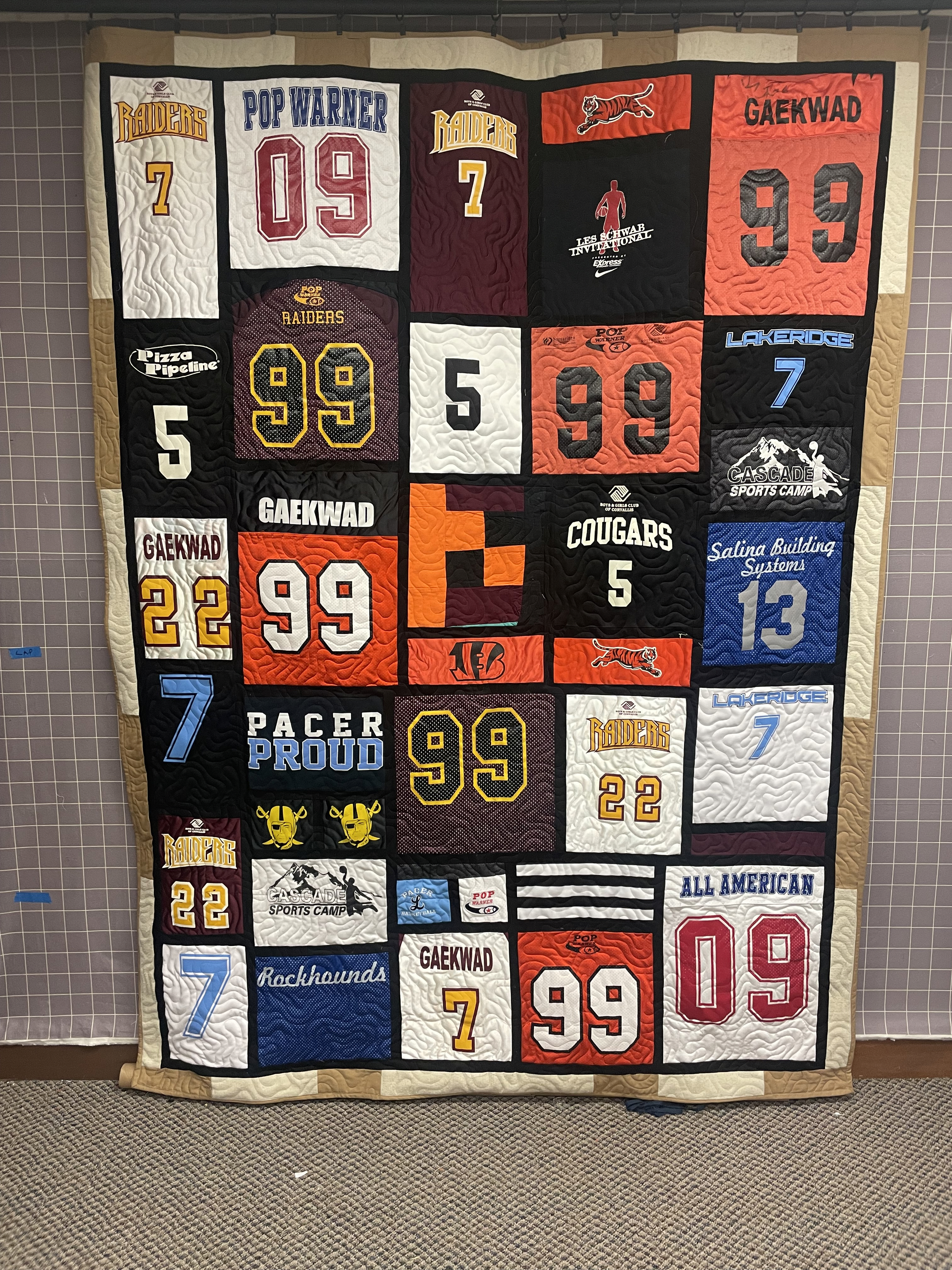 Mosic T-Shirt Quilt