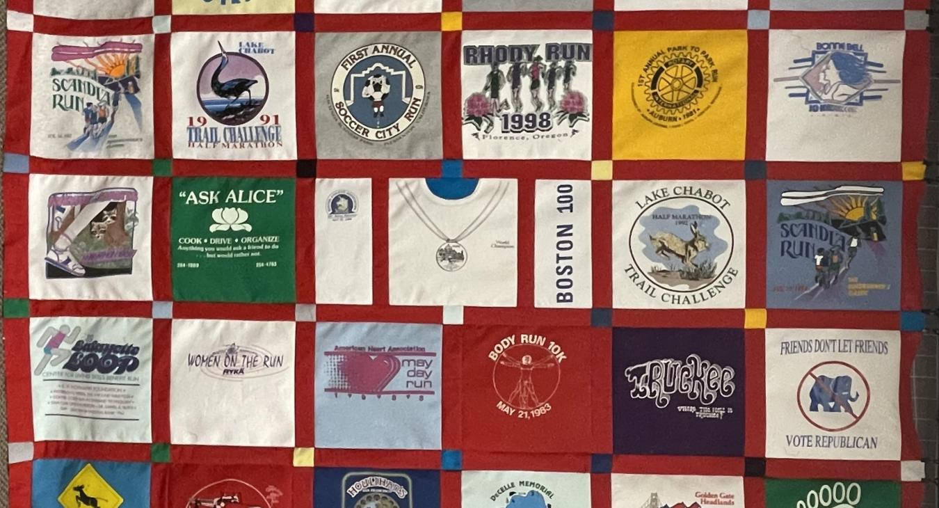 Mosaic T-Shirt Marathon Quilts