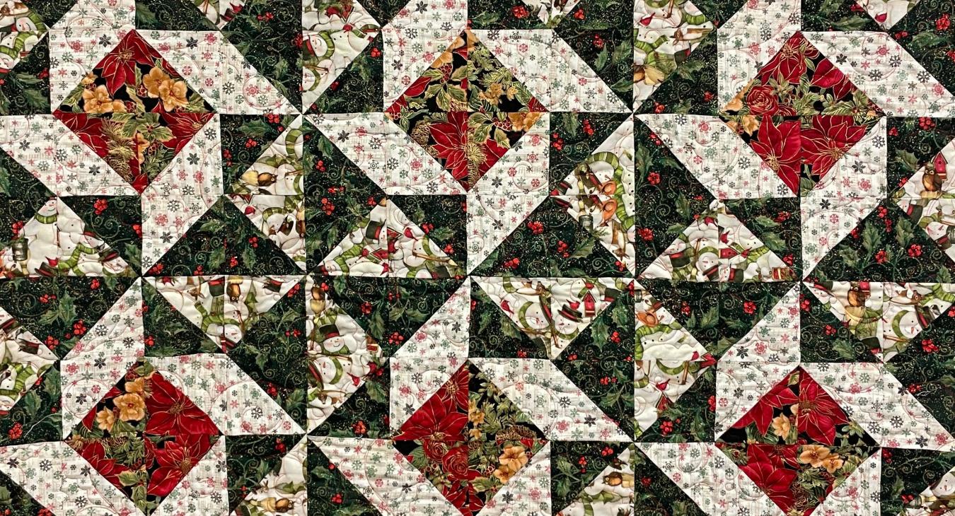 Longarm quilting services computerized edge to edge