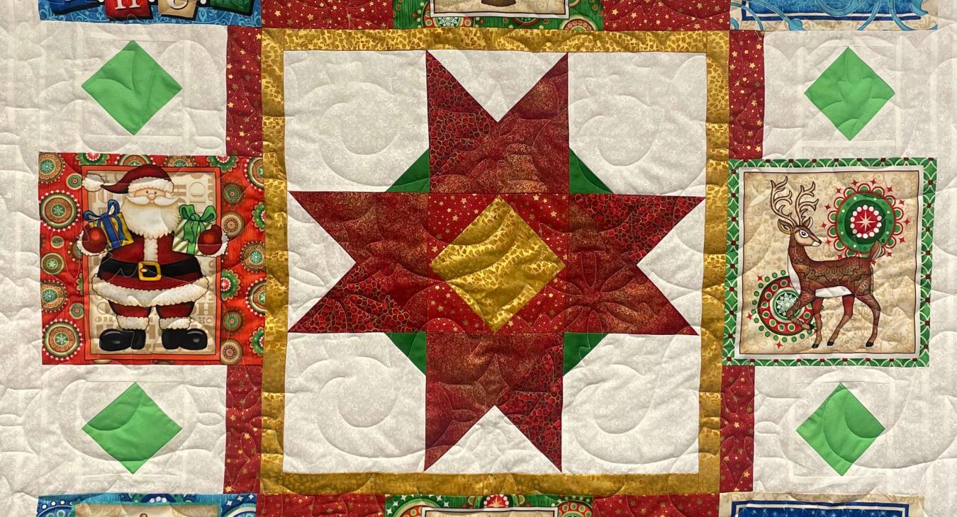 Longarm quilting services computerized edge to edge